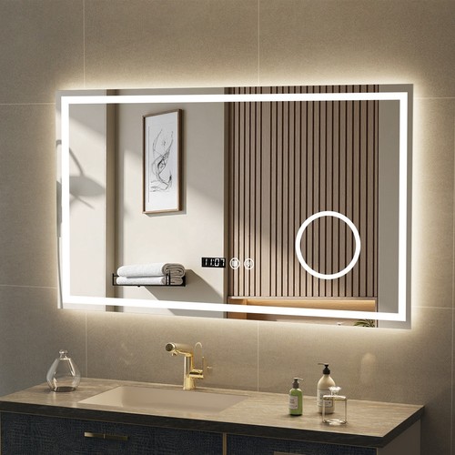 Led bathroom mirror cabinet - bathroom,