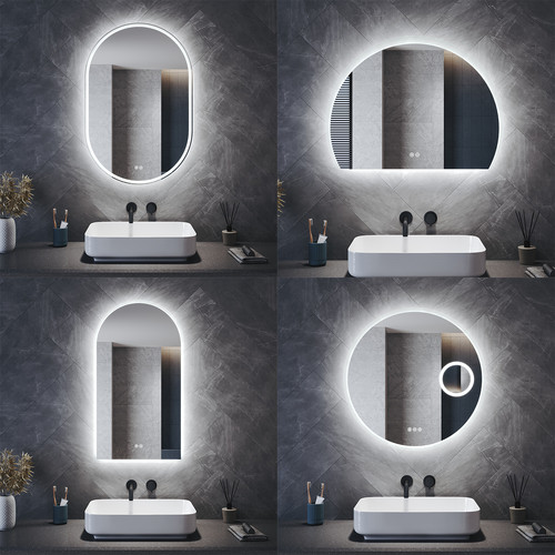 Bluetooth led bathroom mirror - bathroom,