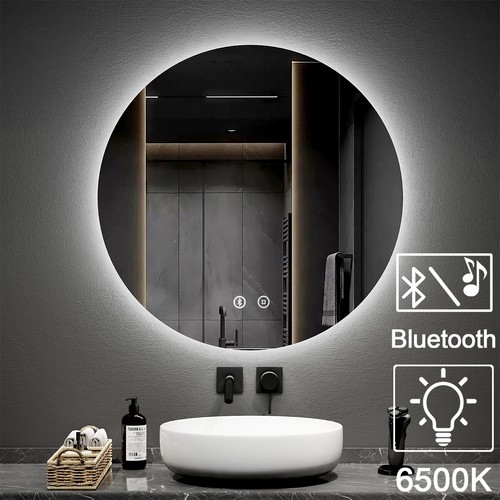 Emke round bluetooth bathroom - emke,