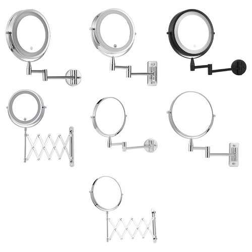 Wall mounted makeup mirror - wall,
