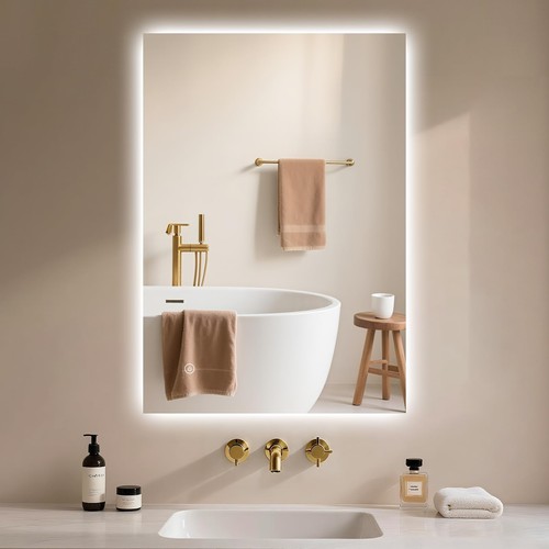Bathroom led mirror with - bathroom,