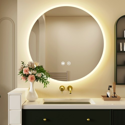 6in led bathroom - bathroom, mirror
