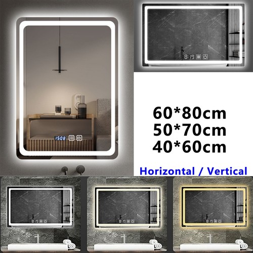 Led bathroom mirror - bathroom, with