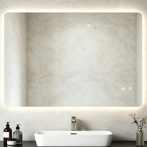 Led bathroom mirror - mirror, with