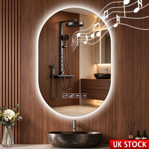 Illuminated bathroom mirror - illuminated,