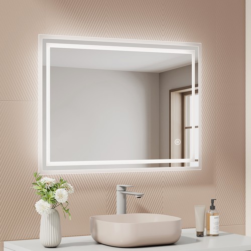 Led bathroom mirror - mirror, with