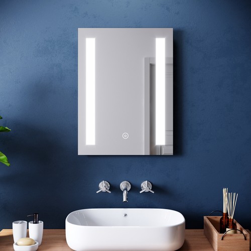 Led bathroom mirror with - led,