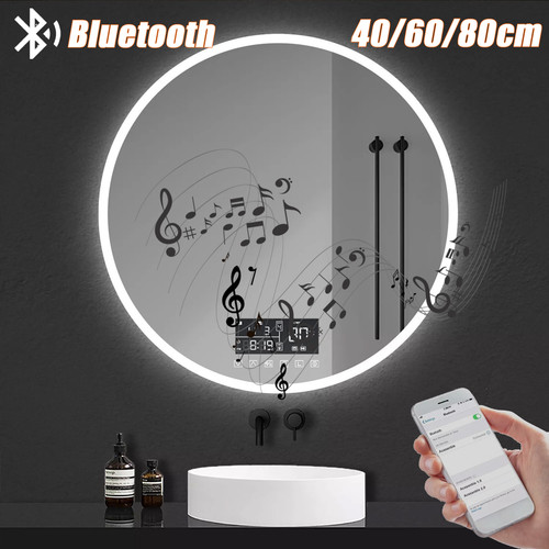 Led bathroom mirror with - led,