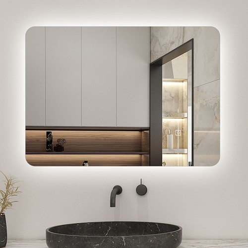 Led bathroom mirror with - led,