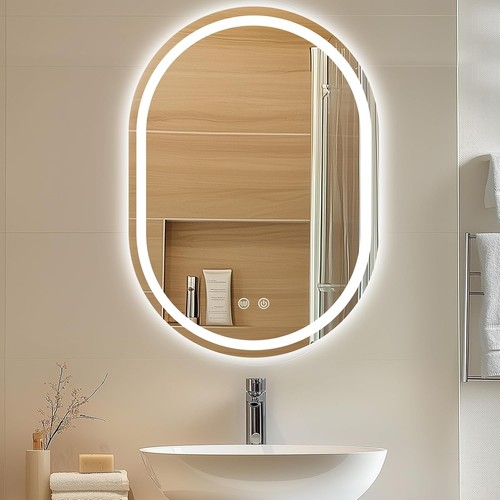 500 700mm oval led bathroom - led,