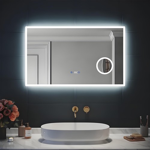 Led bathroom mirror - mirror, with