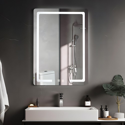Bathroom led mirror - led, w/