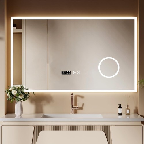 Bathroom mirror with - bathroom,