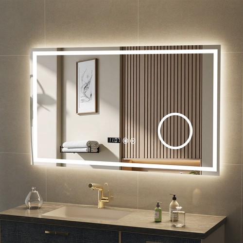 Led bathroom mirror cabinet - bathroom,
