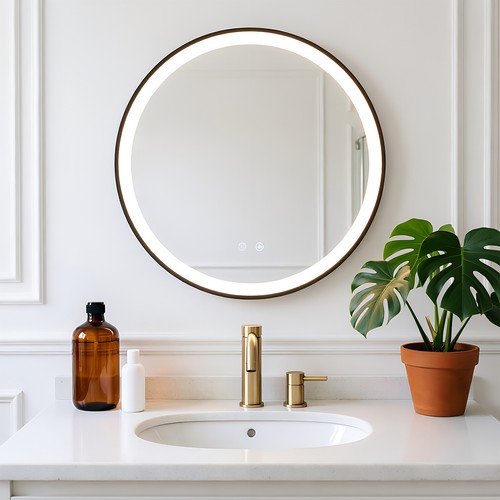 80cm round bathroom - 40-80cm,