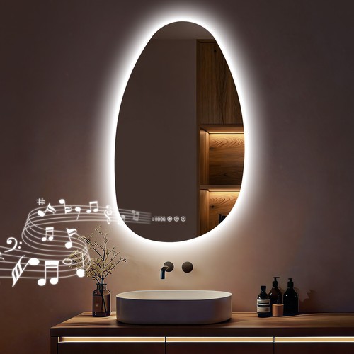 Bathroom mirror with led - bathroom,