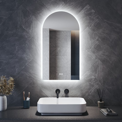 Arched led bathroom - led,