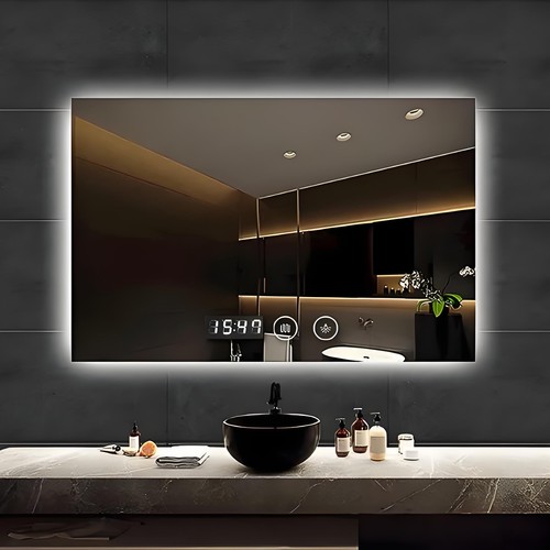 Large rectangular led bathroom - rectangular,