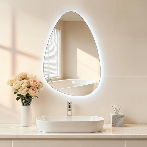 Bathroom mirror with led - mirror,