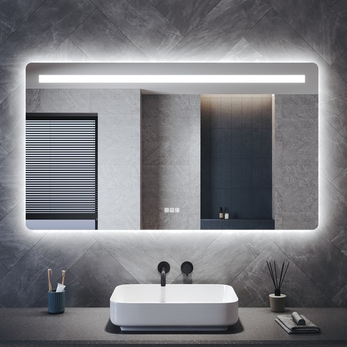 Led bathroom mirror - led, with