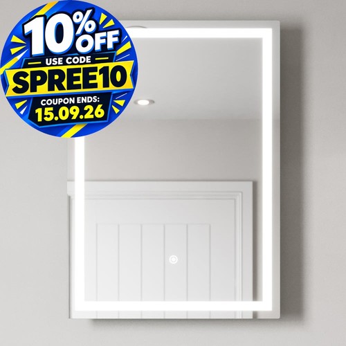 500 700mm bathroom mirror - x,