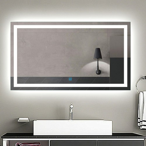 Large size bathroom mirror - bathroom,