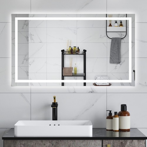Led illuminated bathroom - illuminated,