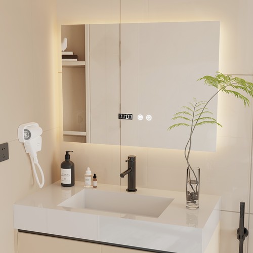Led bathroom mirror touch - led,