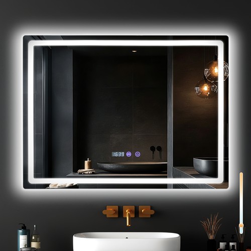 Led bathroom mirror with - bathroom,
