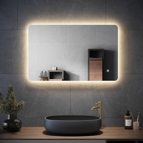 Elegant bathroom mirror with - elegant,