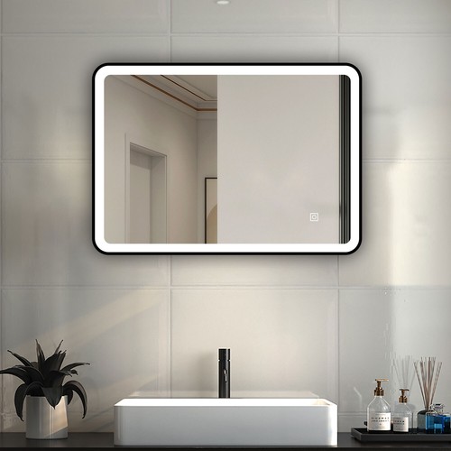 Led bathroom mirror with - mirror,